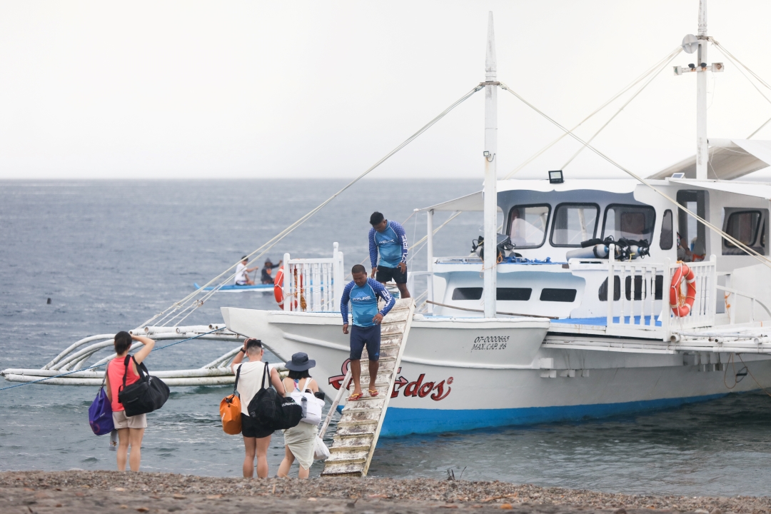 Divers ready to visit our dive spots